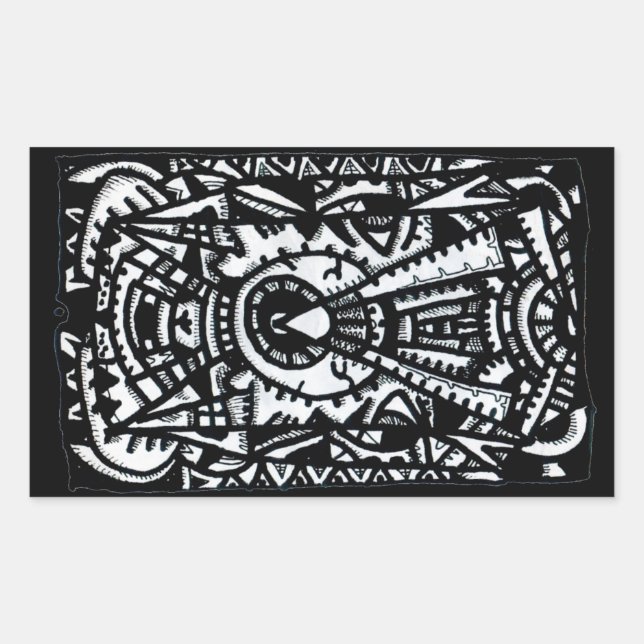 Eye-Eye. by Brian Benson Sticker (Front)
