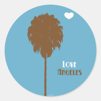 eye feel sticky classic round sticker