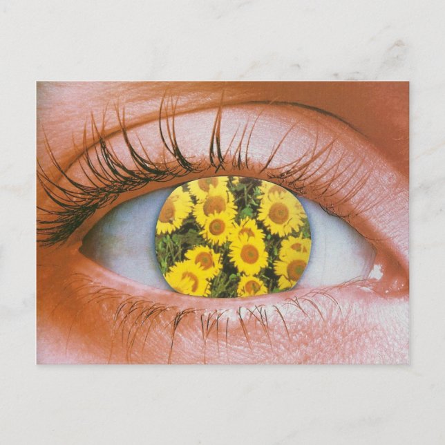 Eye-flowered Postcard (Front)