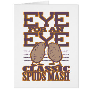 Eye for an Eye Vertical Card