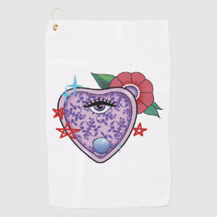 Eye Halloween  Golf Towel
