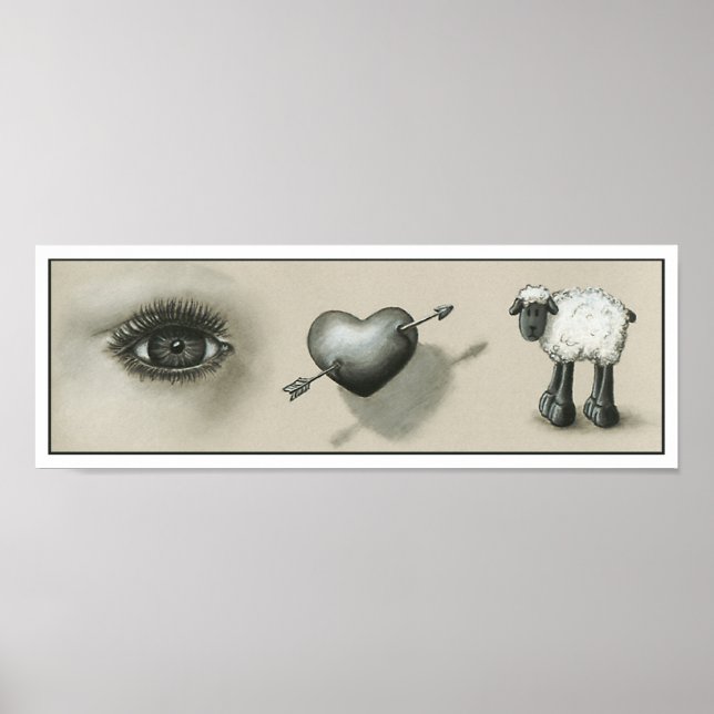 Eye Heart Ewe print (Front)