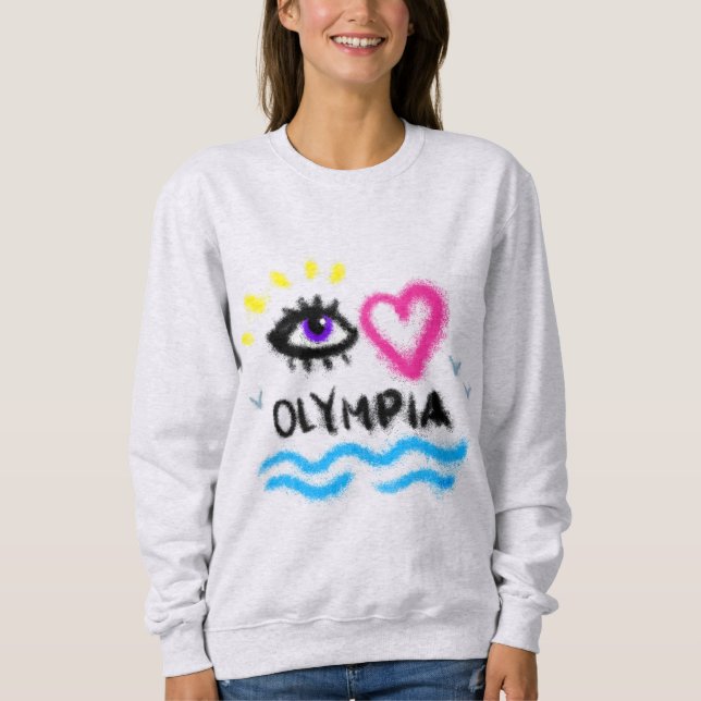 Eye Heart Olympia Sweatshirt (Front)