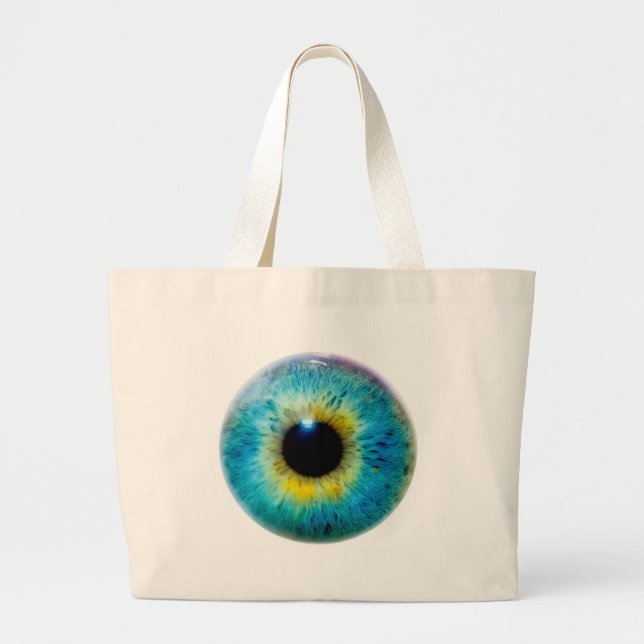 Eye I Large Tote Bag (Front)