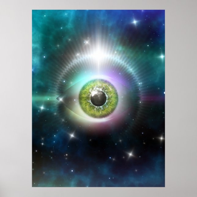 Eye in Space Poster (Front)