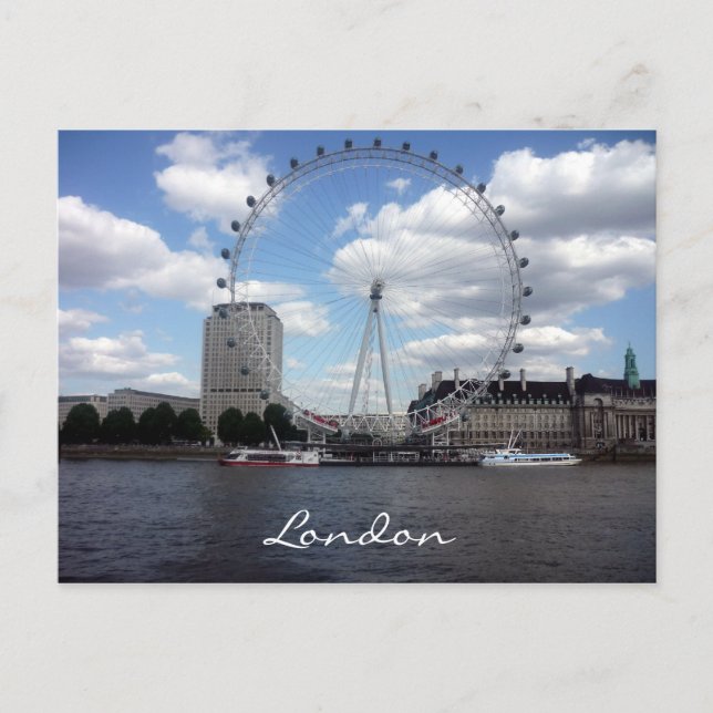 eye london view postcard (Front)