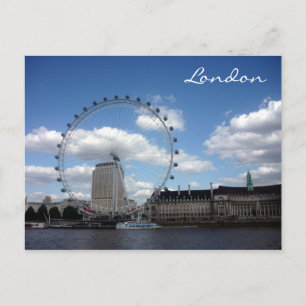 eye london wheel postcard