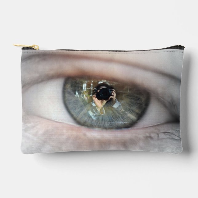 Eye-Macro by Shirley Taylor Accessory Pouch (Front)