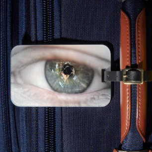 Eye-Macro by Shirley Taylor Luggage Tag
