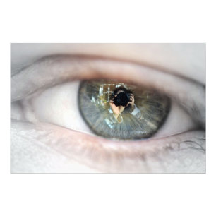 Eye-Macro by Shirley Taylor Photo Print
