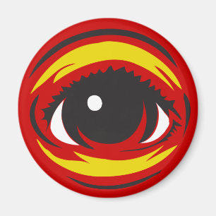 Eye magnet - Red