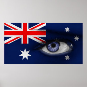 Eye of Australia Poster