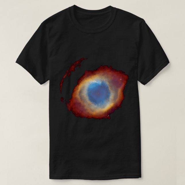 Eye of God - Helix Planetary Nebula NGC 7293 Hubbl T-Shirt (Design Front)