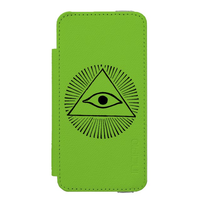 Eye Of God Incipio iPhone Wallet Case (Folio Front)