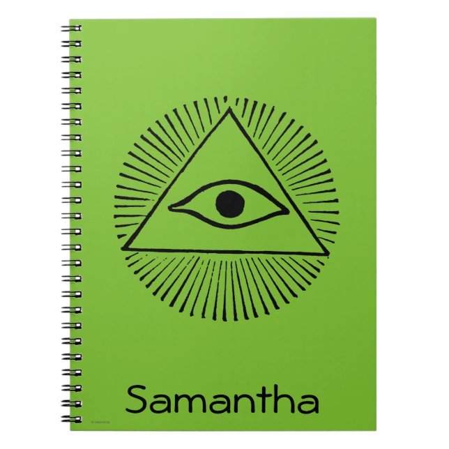 Eye Of God Notebook (Front)