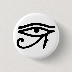 eye of horus 1 inch round button