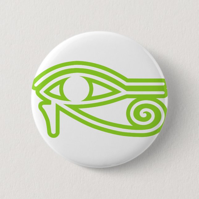 Eye_of_Horus 2 Inch Round Button (Front)