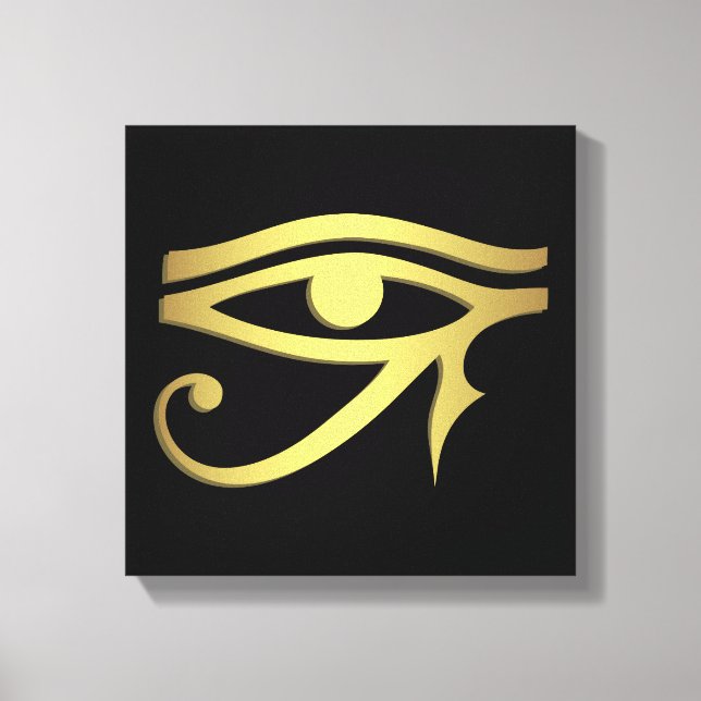 Eye of horus Egyptian symbol Canvas Print (Front)