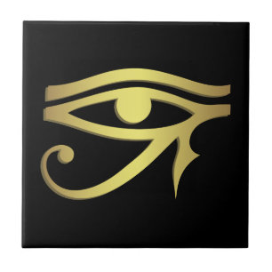 Eye of horus Egyptian symbol Tile