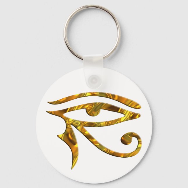 Eye Of Horus - GOLD Keychain (Front)