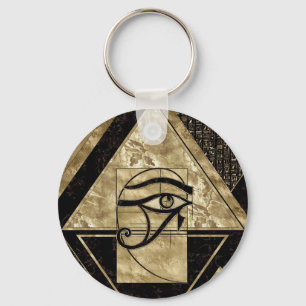Eye of Horus - Golden Ratio Keychain