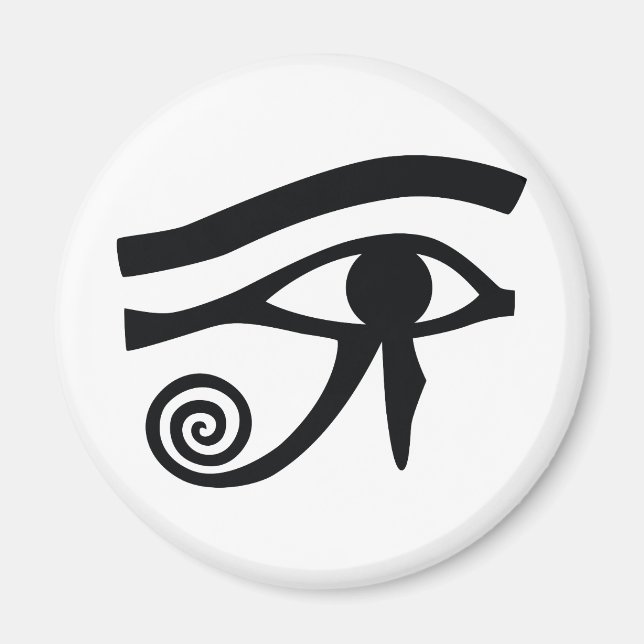 Eye of Horus Hieroglyphic Magnet (Front)