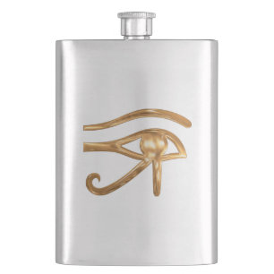 Eye of Horus Hip Flask