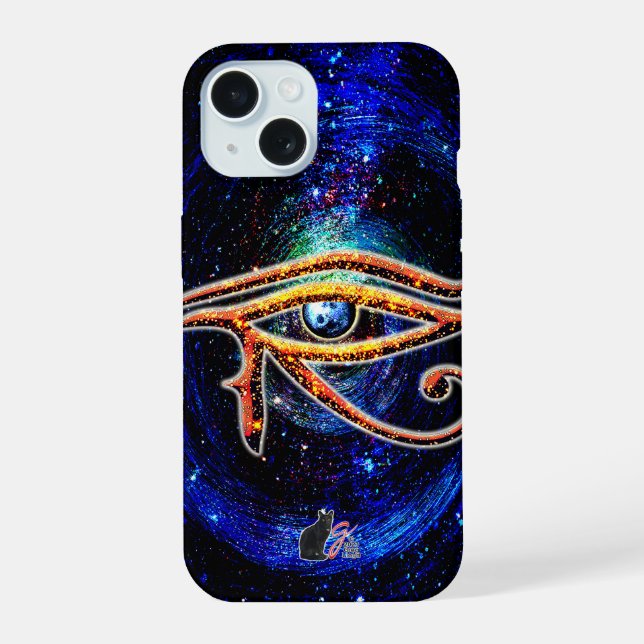 Eye Of Horus iPhone 15 Case (Back)