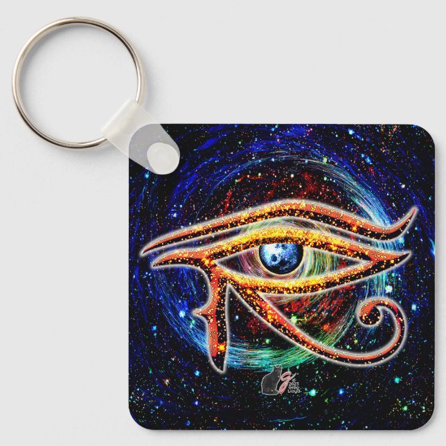 Eye Of Horus Keychain (Front)