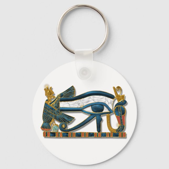 Eye of Horus Pectoral Keychain (Front)