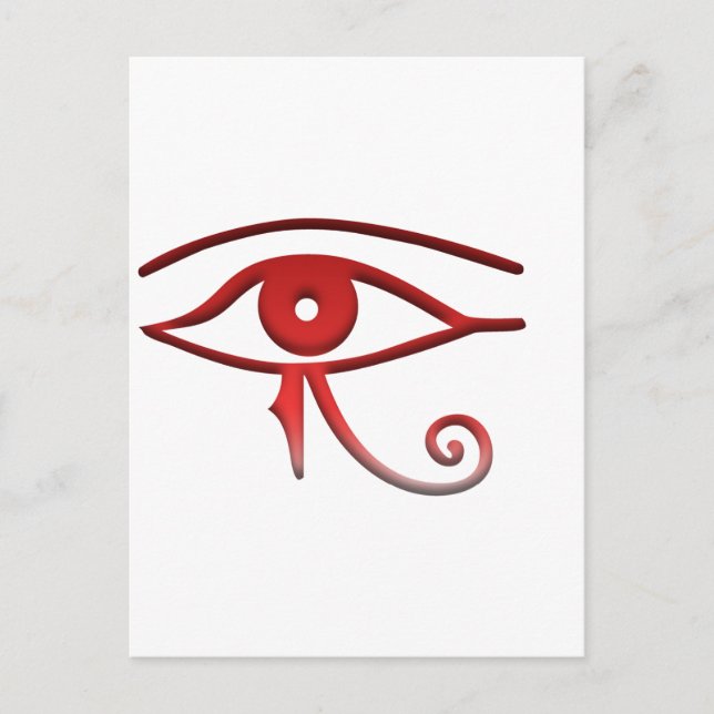 Eye of horus postcard (Front)
