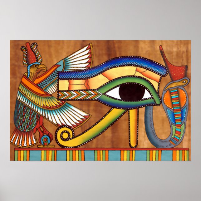 Eye of Horus Poster Print (Front)