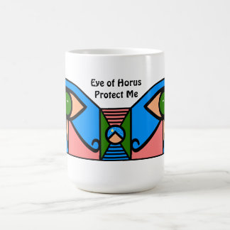"Eye of Horus Protect Me" Coffee Mug