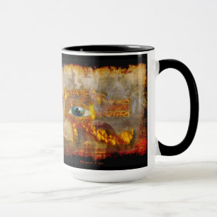 Eye of Horus Sacred Egyptian Art Mug
