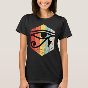 Eye Of Horus Vintage Retro Eye Of Horus Ancient E T-Shirt