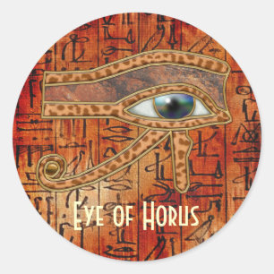 EYE OF HORUS Wadjet Egyptian Art Stickers
