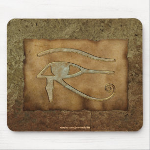 EYE OF HORUS, WADJET Egyptian Mousepad