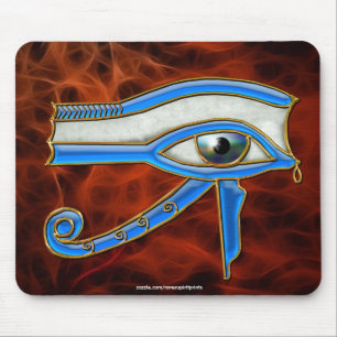 EYE OF HORUS, WADJET Egyptian Mousepad