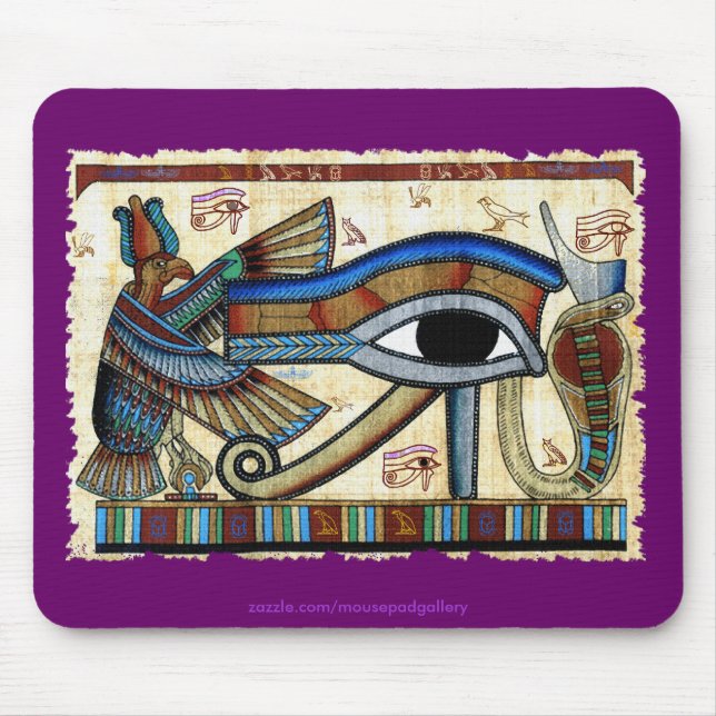 EYE OF HORUS (Wadjet) series Mouse Pad (Front)