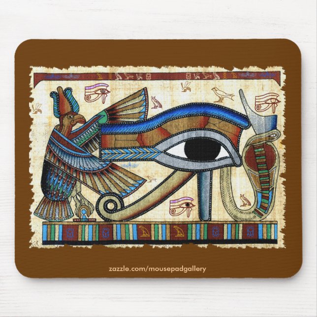 EYE OF HORUS (Wadjet) series Mouse Pad (Front)