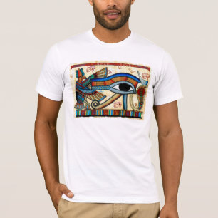 "Eye of Horus"  Wadjet White T-Shirt