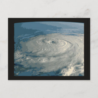 Eye of Hurricane Postcard