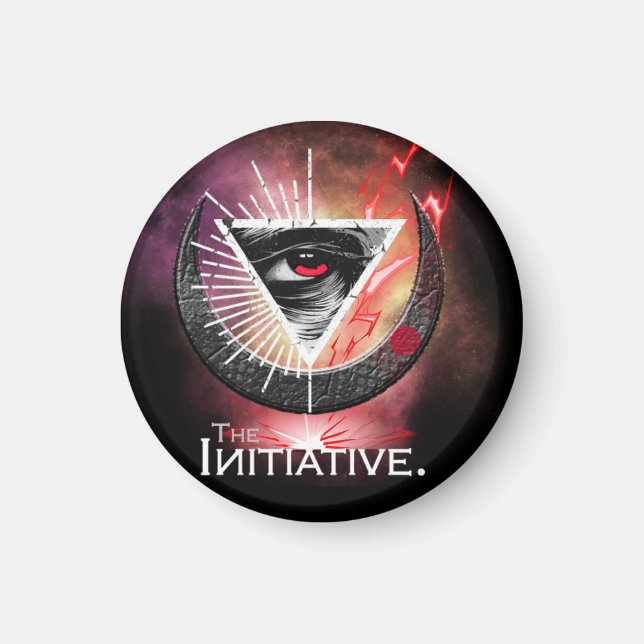 Eye Of Initiative Cosmic Basic  Magnet (Front)