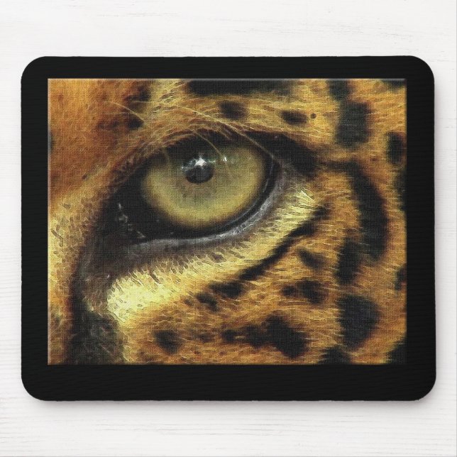 "EYE OF JAGUAR" Mousepad (Front)