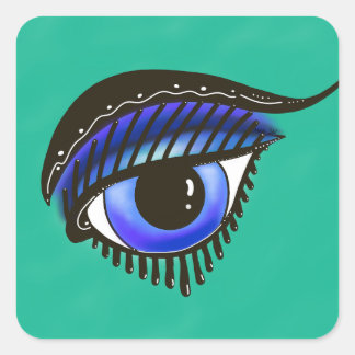 Eye Of Medusa Square Sticker
