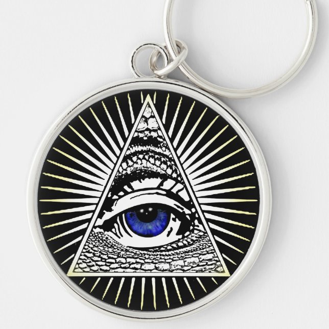 Eye of Providence Keychain (Front)