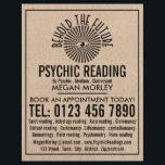 Eye of Providence, Psychic Reading Advertising Flyer<br><div class="desc">Eye of Providence,  Psychic Reading Advertising Flyers By The Business Card Store.</div>