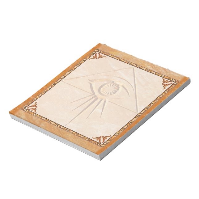 Eye of Providence Stone Notepad (Rotated)