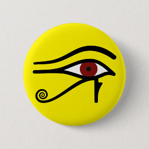 Eye of Ra - Egyptian God 2 Inch Round Button