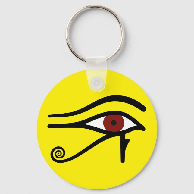 Eye of Ra - Egyptian God Keychain (Front)